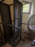 Leżak- łóżko z materacem 2 szt