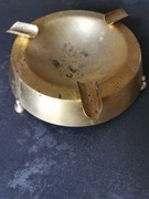 stara popielnica z mosiadzu