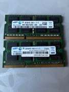 8 Gb 2 x 4Gb DDR 3 PC3 10600S/12800S Samsung
