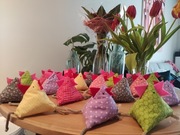 Kurki wielkanocne kury handmade ozdoby