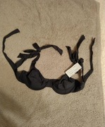 Lorin 36 góra strój kąpielowy czarny z kokardką