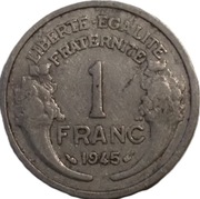 Francja 1 frank z 1945 roku - OBEJRZYJ MOJĄ OFERTĘ