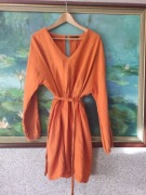 Mohito letnia bawełniana przewiewna sukienka kobieca ombre