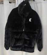 Kurtka ocieplana Karl Kani EST. 1989 BROOKLYN, NYC, nowa, czarna, rozmiar L