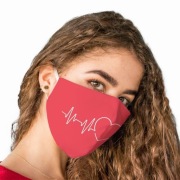 MASKA MASECZKA NA TWARZ Z GUMKĄ 2 FULLPIRINT