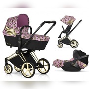 Wózek CYBEX PRIAM PINK 3 w 1