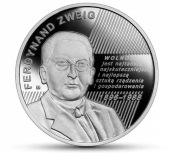 10 zł 2021 - Wielcy Ekonomiści - Ferdynand ZWEIG