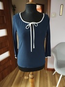 Bluzka Orsay S 36 elegancka granatowa Nowa