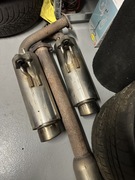 Układ wydechowy do lancera