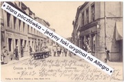 KROSNO ODRZAŃSKIE CROSSEN Piękna ulicówka Destylacja Otto Erdmann 1903
