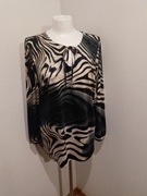 Bluzka damska wiązana przy dekoldzie