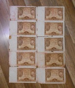 stare banknoty 100 zł 1934 zestaw