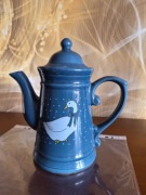 Ceramiczny dzbanek czajnik gąska gęś