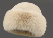 Czapka damska w stylu mongolskim 