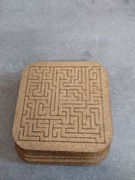 Podkładki korkowe z grawerem