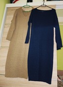Sukienki sweterkowe(2PAK) maxi rozm.42/44+Gratis!!