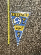 Zabytkowy Proporczyk Chelsea FC 1970/1971 PRL puchar anglii FIFA piłkarski