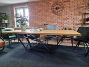 stół dębowy lity 250x100 producent dostępny od ręki 