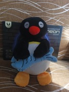 Pingu z rybką maskotka pingu 