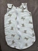 Śpiworek niemowlęcy muślinowy 