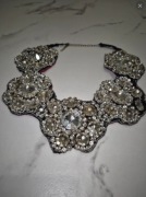 Naszyjnik handmade z diamencikami
