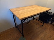 Biurko IKEA KULLABERG, sosna, 110x70 cm