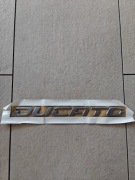 Oryginalny emblemat znaczek logo DUCATO tył naklejany