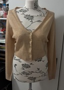 Sweterek ze złotą nitką 