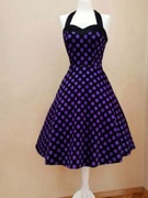 sukienka disco karnawał styl lata 80te prl kostium przebranie strój NOWA