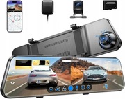 KAMERA SAMOCHODOWA Z WIFI, GPS, AZDOME 64GB, 12" PG17 4K DOTYKOWY EKRAN