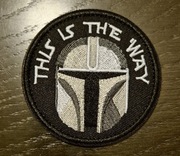 Naszywka Star Wars, Mandalorian, morale patch, This is the way