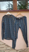 Komplet zimowy termiczny bluzka i spodnie rozmiar XL 