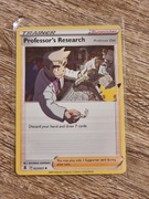 Professor's Research celebration karty pokemon
