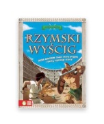 książka Rzymski wyścig. Historyczne śledztwo książka dla dzieci łamigłówki
