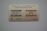 Meksyk Mi bl.5** LO Meksyk '68 (II)