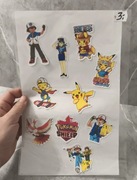 Naklejki Pokemon 10 sztuk wz7