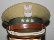 Czapka pułkownika ze sztabu głównego WOP