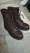 Buty wojas 41 trzewiki desanty leśne brązowe skórzane