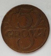 5 groszy 1938 r .    Polska  Ag