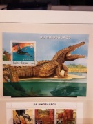 Gwinea Bissau 2003  Mi bl 431 dinozaury  idealna  pozycja