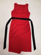 Czerwona elegancka sukienka Marc Angelo 40 jak nowa