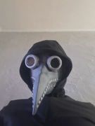 Maska na twarz DŻUMA skóra odcienie szarości