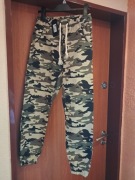 Spodnie długie Męskie Moro - miękkie z ściągaczem