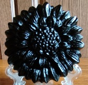 Puzderko Czarne Kwiat Schlevogt Czechosłowacja 