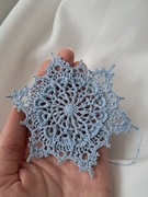 Gwiazdki na choinkę, ozdoba na choinkę, na szydełku, rękodzieło na święta 