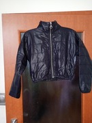 kurtka dziecięca czarna wiosenno-jesienna