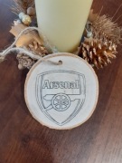 Arsenal Londyn. Zawieszka kibiców, drewniana 
