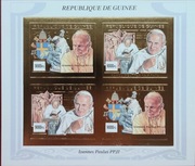 PAPIEŻ JP II - GWINEA 2002 - CHR. 357  ARK. 141 CIĘTY