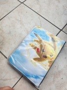 Skórzany album na karty pokemon dla dzieci 