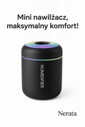 Mini Nawilżacz Powietrza USB – Elektryczny Dyfuzor Aromaterapeutyczny